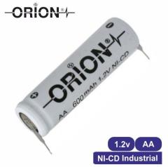Orion 1.2V Ni-Cd AA 600mAh Şarj Edilebilir Kalem Pil - 2 Ayaklı