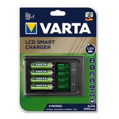 Varta 57674 Lcd Smart Pil Şarj Aleti - 4x AA 2100Mah