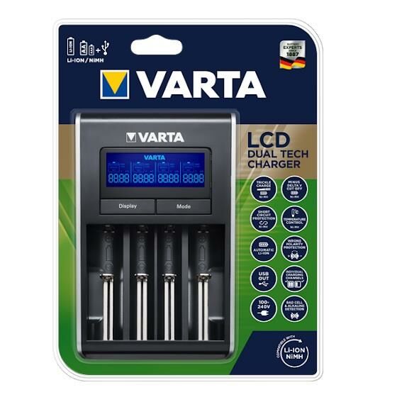 Varta 57676 Lcd Dual Tech Pil Şarj Aleti - Pilsiz