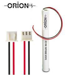 Orion 3.6V Ni-Cd AA 600mAh Şarj Edilebilir Kalem Pil - Uzun Kablo Konnektör