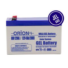 Orion ORN1290G 12V 9Ah Jel Akü - 10/2022 Üretim