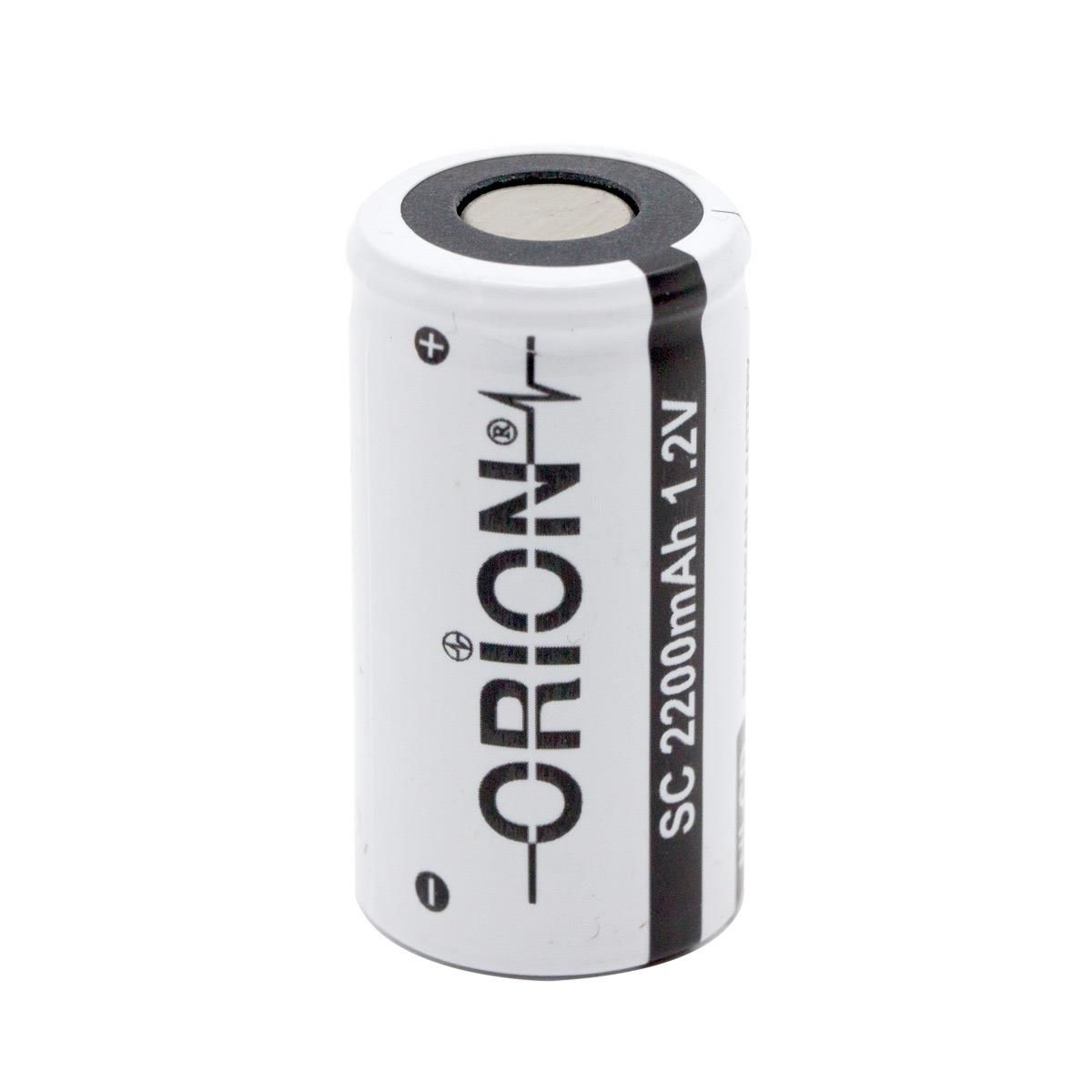 Orion 1.2V Ni-Cd SC 2200mAh Şarj Edilebilir Pil