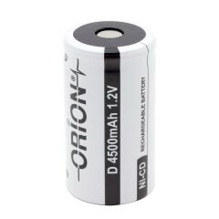 Orion 1.2V Ni-Cd D 4500mAh Büyük Boy Şarj Edilebilir Pil