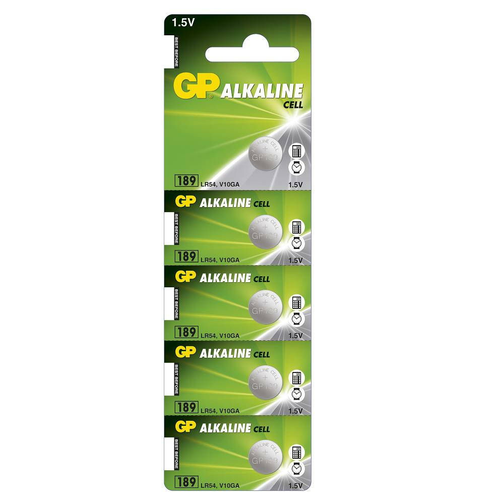 GP 189A AG10 1.5V Alkalin Pil 5'li Paket