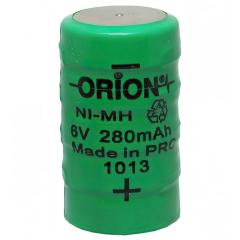 Orion 6V 280mAh Ni-Mh Şarj Edilebiir Buton Pil