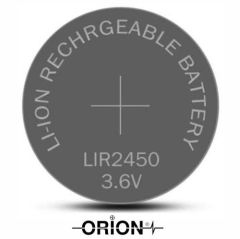 Orion Lityum LIR2450 3.6V Şarj Edilebilir Pil 5'li Paket