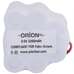 Arzum Eterno Serisi Uyumlu Orion 9.6v 2200mAh Şarjlı Süpürge Pili