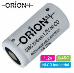 Orion 1.2V Ni-Cd 5/4SC 2300mAh Şarj Edilebilir Pil