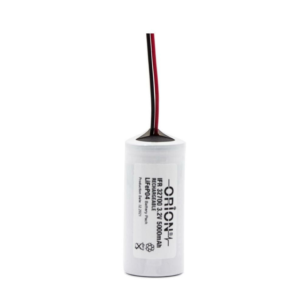 Orion 32700 3.2V 5000 mAh Kablolu LiFePO4 Pil