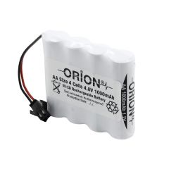 Orion AA 4.8V 1000mAh Kablo Ve Konnektörlü Şarjlı Pil