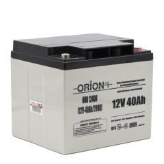 Orion 12V 40Ah Bakımsız Kuru Akü - 08/2021 Üretim