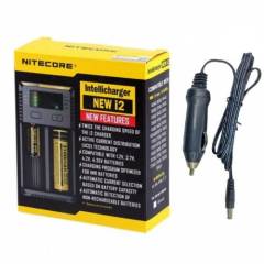 Nitecore New i2 Şarj Aleti ve Araç Şarj Seti