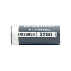 Orion IFR26650 3.2V 3200mAh LiFePO4 Pil