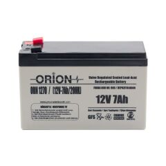 Orion ORN1270 12V 7Ah Bakımsız Kuru Akü T2 Soket - 10/2022 Üretim