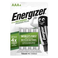 Energizer Power Plus 700mAh AAA Şarj Edilebilir Pil 4'lü Paket