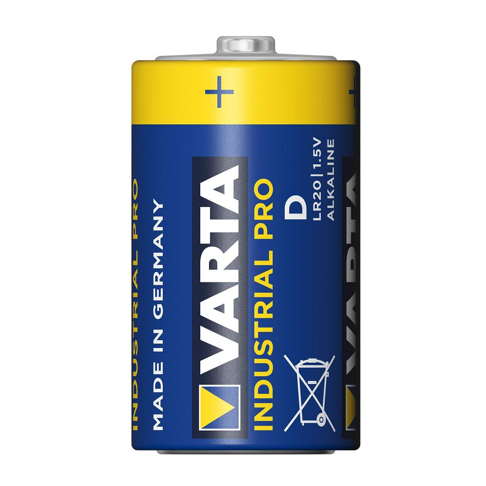 Varta 4020 Industrial D Büyük Boy Pro Alkalin Pil