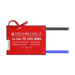 Daly BMS A708 7S 24V 50A Li-ion Kontrol Devresi