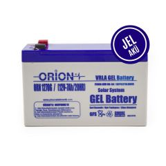 Orion ORN1270G 12V 7Ah Jel Akü - 10/2022 Üretim