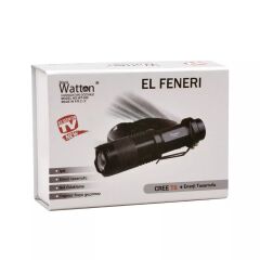 Watton WT-086 Şarj Edilebilir led Fener