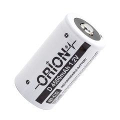 Orion 1.2V Ni-Cd D 4500mAh Büyük Boy Şarjlı Pil