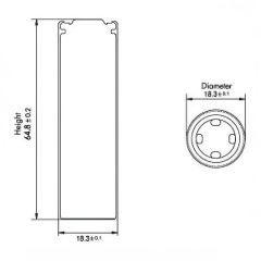 Sony VTC5 18650 3.7V 2600mAh 30A Li-ion Şarj Edilebilir Pil