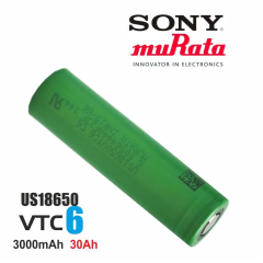 Sony VTC6 18650 3.7V 3000mAh 30A Li-ion Şarj Edilebilir Pil