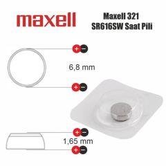 Maxell 321 SR616SW Saat Pili