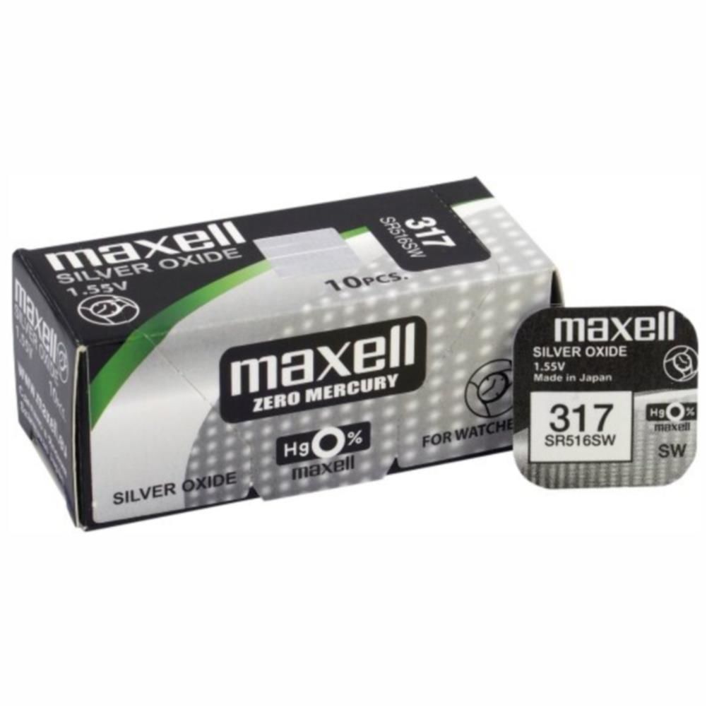 Maxell 317 SR516SW Saat Pili