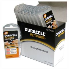 Duracell Activair 13 Numara İşitme Cihazı Pili 6'lı Paket