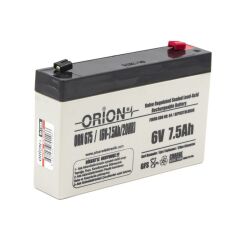 Orion 6V 7.5Ah Bakımsız Kuru Akü - 10/2022 Üretim