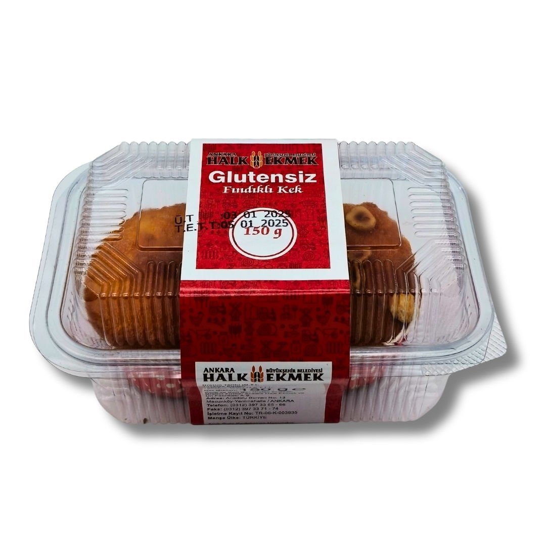 GLUTENSİZ FINDIKLI KEK 2'Lİ PAKET (150 Gr)