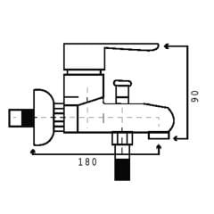 Banyo Bataryası seti Banyo Lavabo Musluğu Seti Banyo Duş Seti Yağmur Duş Takımı