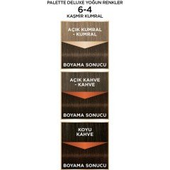 Palette Deluxe Yoğun Renkler 6-4 KAŞMİR KUMRAL