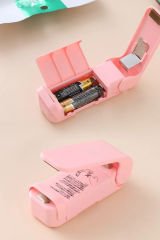 Poşet Ağzı Kapatma Makinesi Yapıştırıcı Kapatıcı Erzak Saklama Pilli
