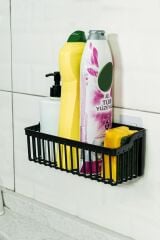 Paslanmayan Yapışkanlı Banyo Rafı, 2 Adet Banyo Düzenleyici ,duş Şampuanlık, Plastik