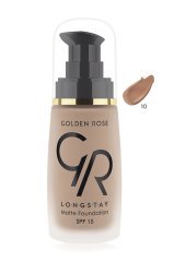 Golden Rose Dayanıklı Mat Fondöten - Longstay Matte Foundation No: 10 32 ml PGLM