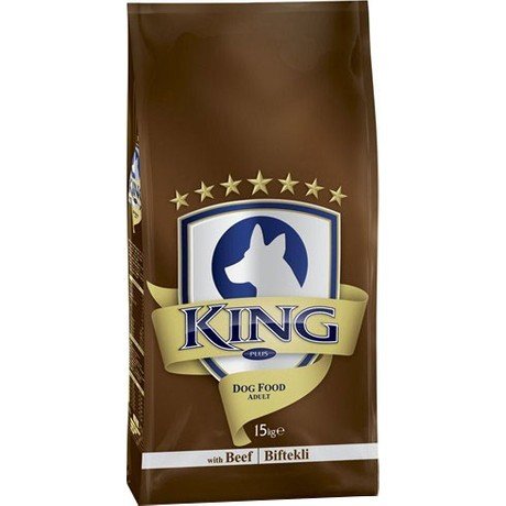 King Biftekli Yetişkin Köpek Maması 15Kg