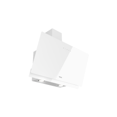 Teka 70 cm Dikey Beyaz Davlumbaz, 2 Seviye + 1 Yoğun Kademe, 425 m3/h Hava Emiş Kapasitesi (Yoğun), 66 dB Ses Seviyesi (Maks), Dokunmatik Kontrol Paneli, Beyaz Renk, DVN 74030 TTC WH