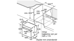 Siemens iQ700 Buhar Destekli Ankastre Fırın 60 x 60 cm Inox