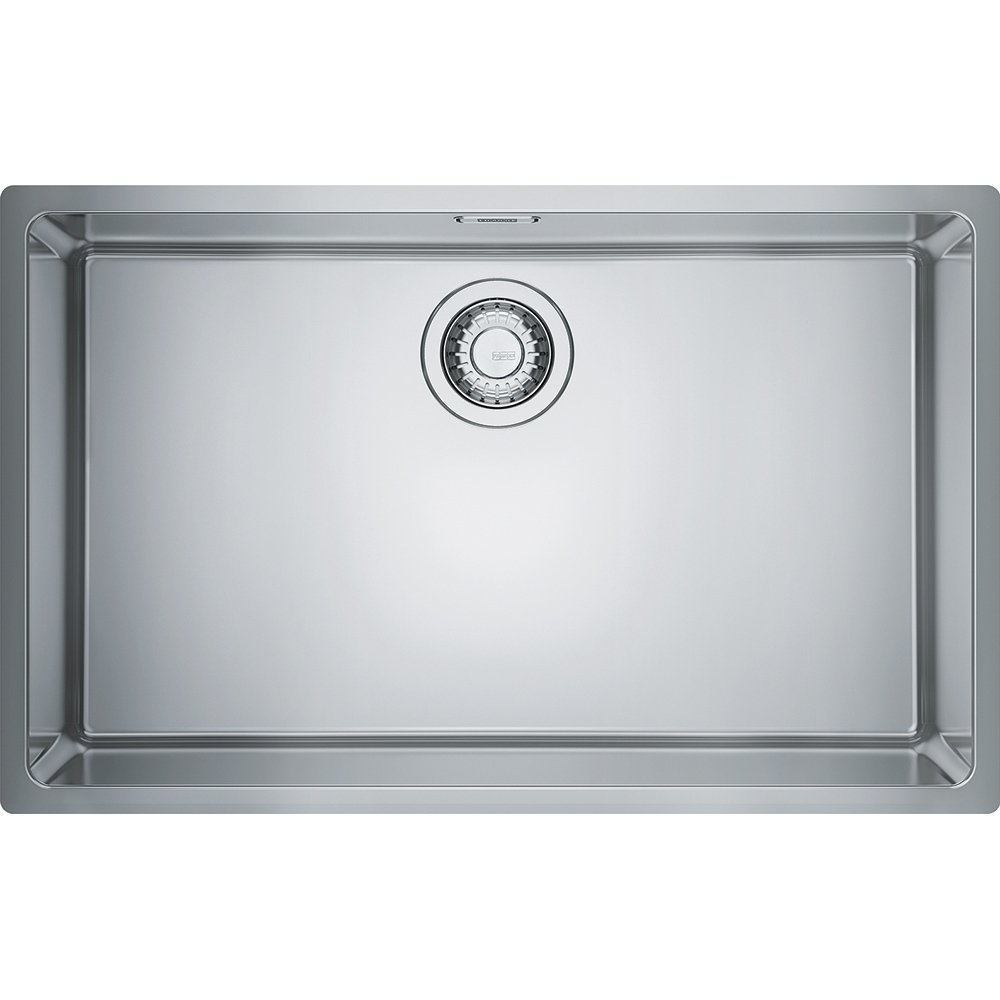 Franke Çelik Evye, Tek Gözlü, Damlalıksız, Tezgah Altı,  Marıs Mrx 110-70 Inox