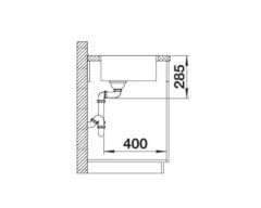 SOLIS 400-IF   Paslanmaz Çelik Evye