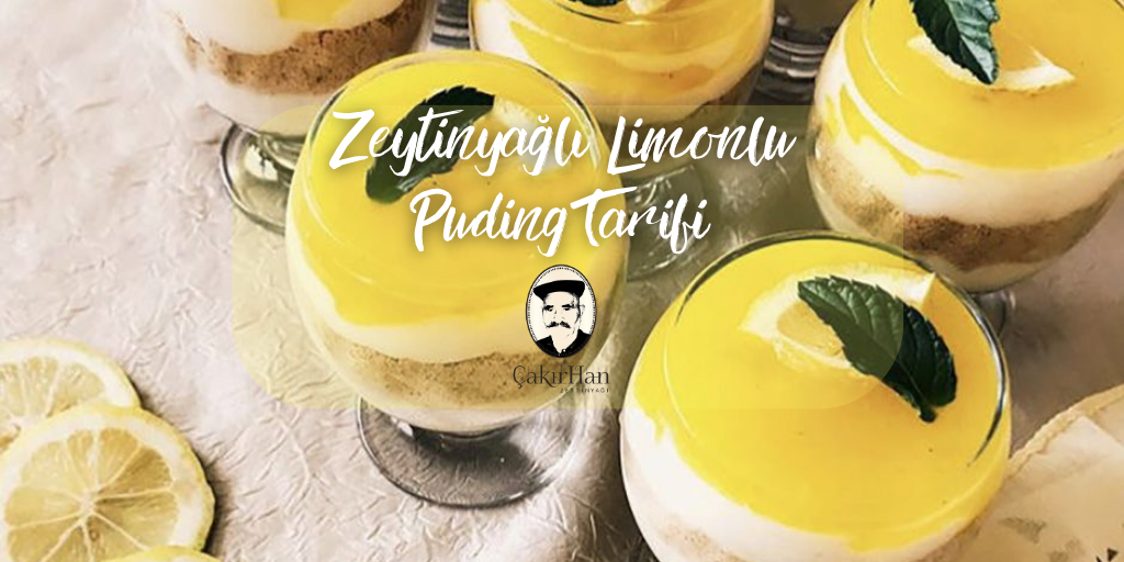 Zeytinyağlı Limonlu Puding Tarifi