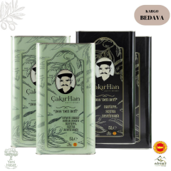 Kampanya! Çakırhan 2 Adet Naturel Sızma Zeytinyağı + 2 Adet Erken Hasat Zeytinyağı 4x5LT
