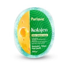 Kolajenli Doğal Süngerli Sabun | Purlavie
