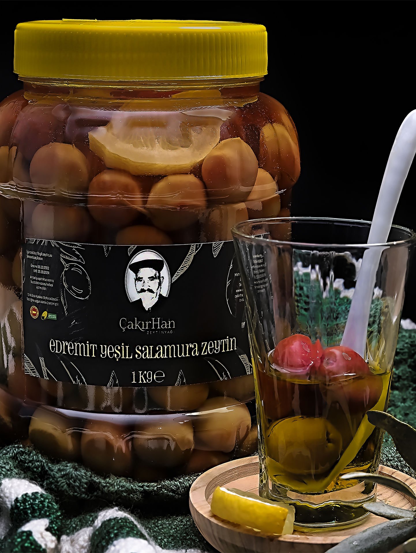 Edremit Yeşil Salamura Zeytin