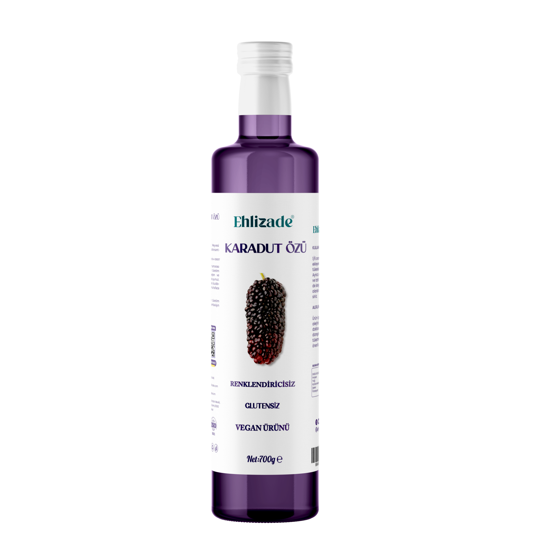 Ehlizade Karadut Özü (700 Gr)
