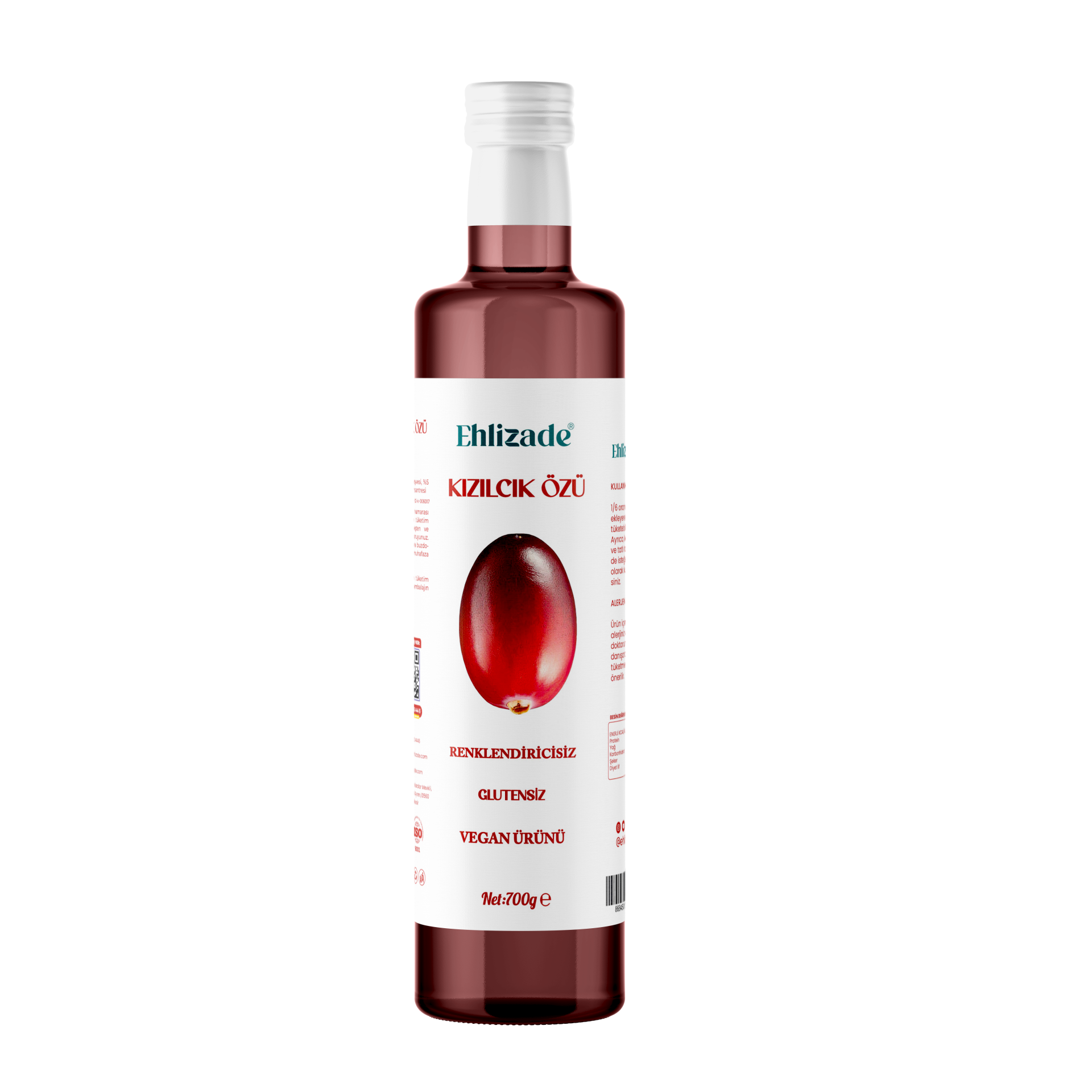 Ehlizade Kızılcık Özü (700 Gr.)