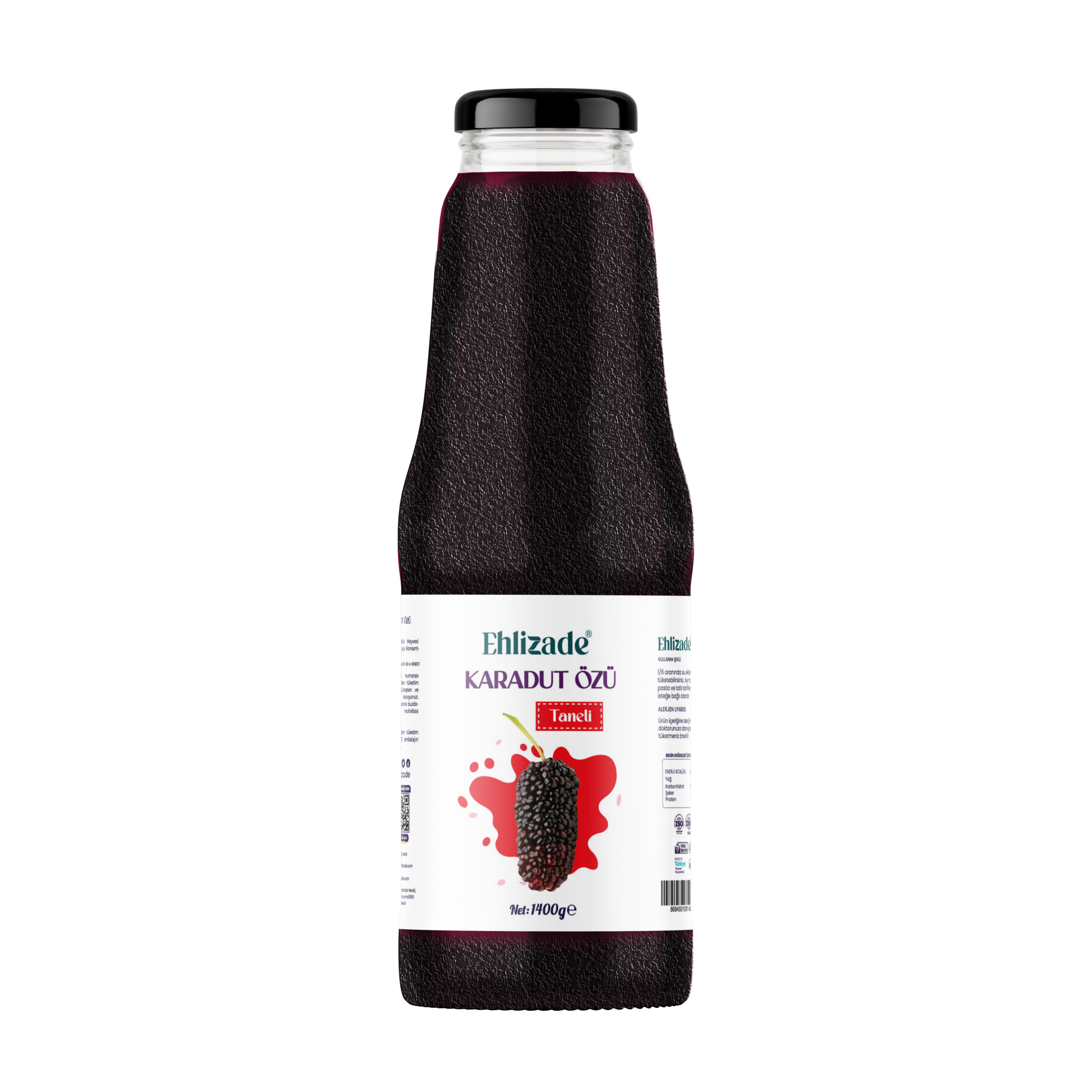 Ehlizade Taneli Karadut Özü (1400 Gr.)