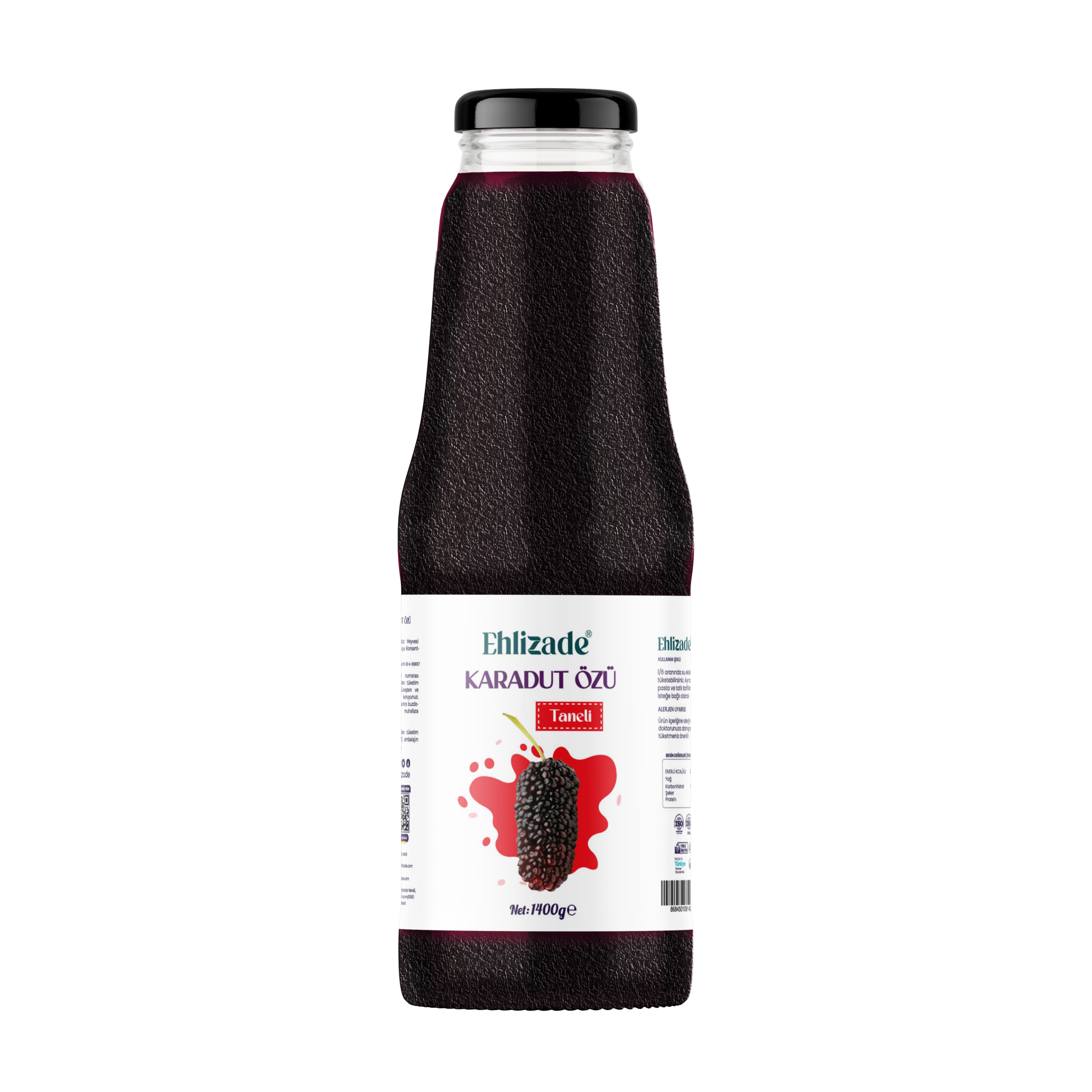 Ehlizade Taneli Karadut Özü (1400 Gr.)