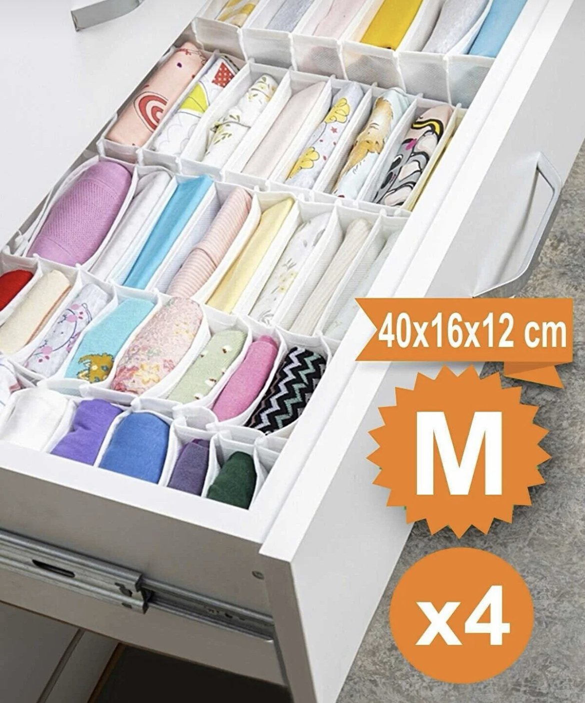 Çekmece İçi Akordiyon Organizer Düzenleyici